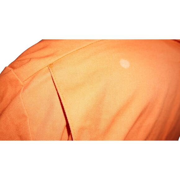 Red Kap Orange Industrial Coveralls Unisex Workwear Jumpsuit 50R Made in Mexico - Picture 4 of 9